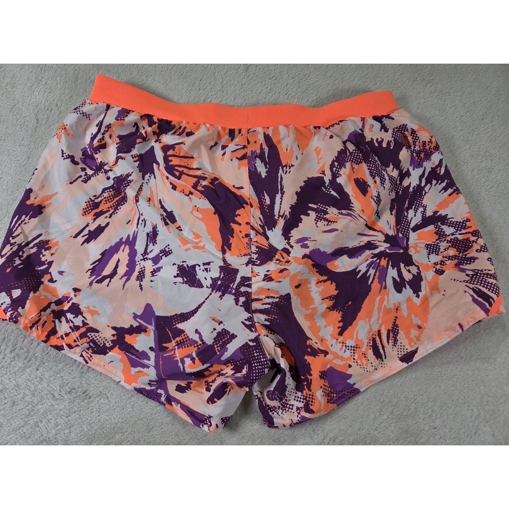 Under Armour HeatGear Running Shorts Womens Medium Lined Athletic Gym Training - Picture 3 of 11